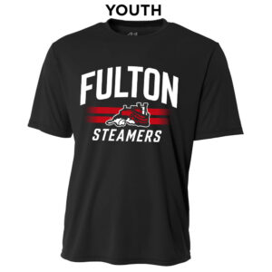 Steamers YOUTH Cooling Performance Tshirt-Black