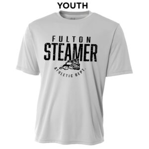 Steamers YOUTH Cooling Performance Tshirt-Silver