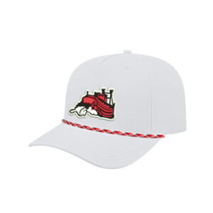 Steamers ICON performance rope golf cap-White/Red/White/Black