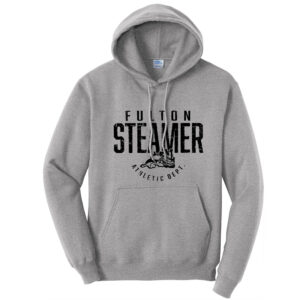 Steamers Unisex Fleece Hooded Sweatshirt-Athletic Heather