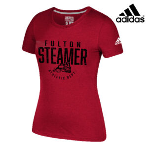 Steamers Adidas Go To Performance Women’s Short Sleeve Tee-Red