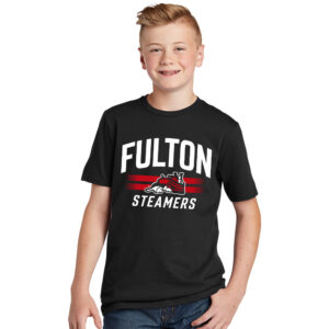 Steamers Youth Premium Short Sleeve Tee-Black