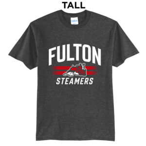 Steamers Tall Short Sleeve Tee-Dark Heather Grey