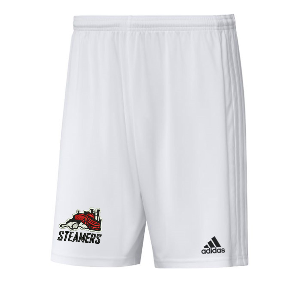 Steamers Adidas SQUADRA 21 3-stripe soccer shorts - WHITE/white