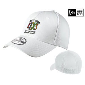 1st Gateway New Era 39Thirty Stretch Mesh Cap-White/White