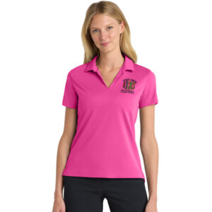 1st Gateway Nike Ladies Dri-FIT Micro Pique 2.0 Polo-Vivid Pink