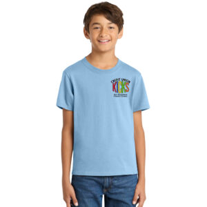 1st Gateway Youth Short Sleeve Tee-Light Blue