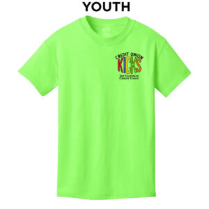 1st Gateway Youth Short Sleeve Tee-Neon Green