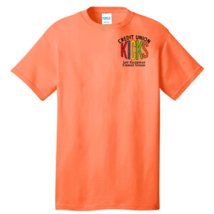 1st Gateway Unisex Short Sleeve Tee-Neon Orange