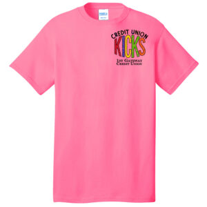 1st Gateway Unisex Short Sleeve Tee-Neon Pink