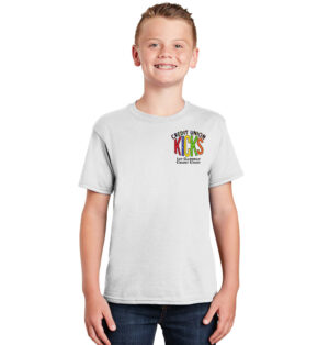 1st Gateway Youth Short Sleeve Tee-White