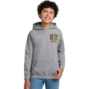 1st Gateway  Youth Hooded Sweatshirt-Grey