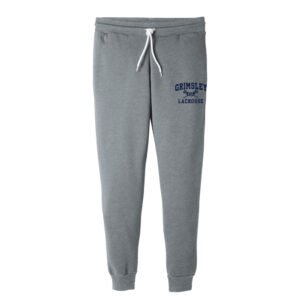 Grimsley Lacrosse Playerore Bella and Canvas Unisex Jogger Sweatpants-Athletic Heather
