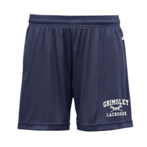 Grimsley Lacrosse Player Badger – B-Core Women’s 5″ Inseam Shorts-Navy