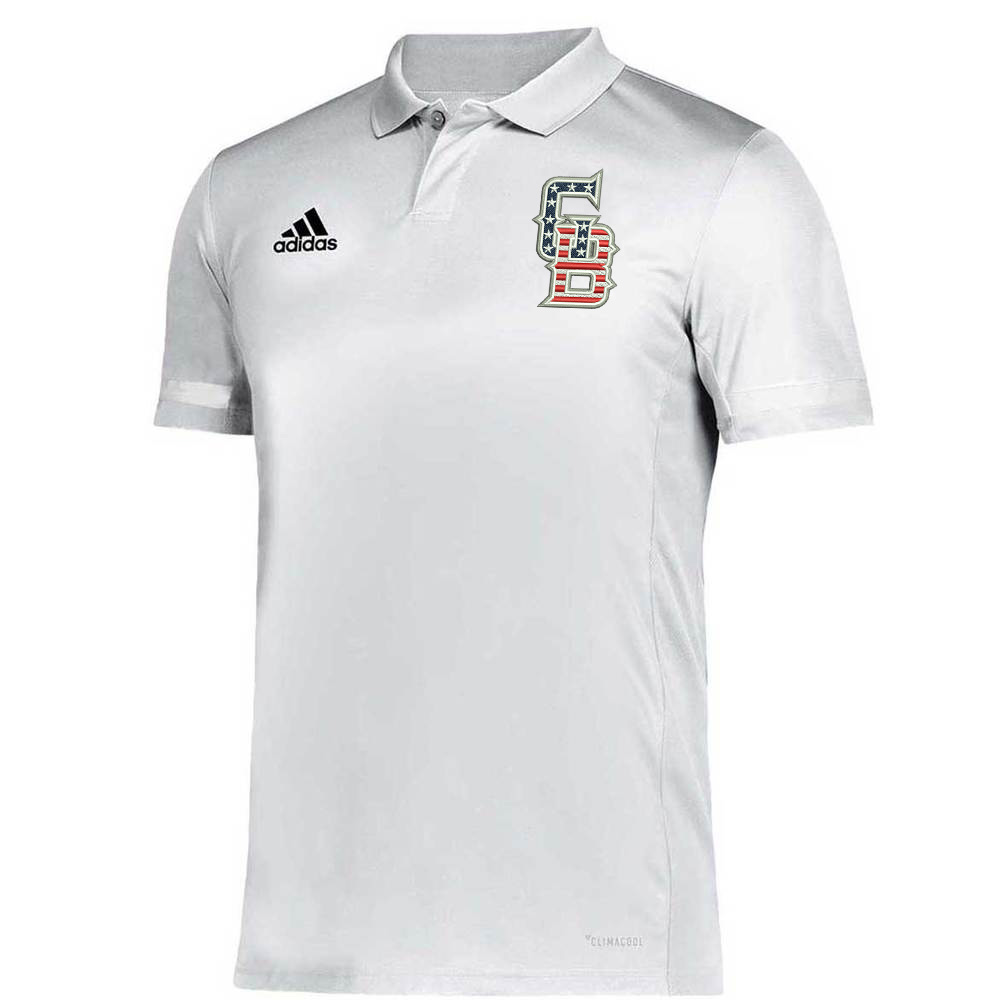 Great Bambinos BB adidas Team 19 Polo-White (S or 3x)