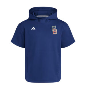 Great Bambinos BB Adidas Dugout NWV Short Sleeve Hoodie- NAVY (S-XL, 3x)
