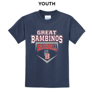 Great Bambinos BB Youth Short Sleeve Tee-Navy
