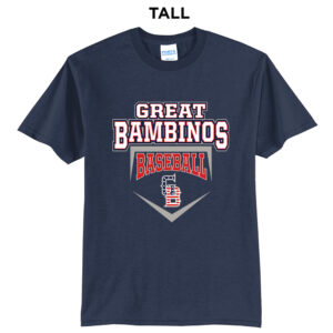 Great Bambinos BB Tall Short Sleeve Tee-Navy