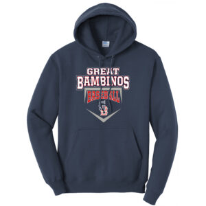Great Bambinos BB Unisex Fleece Hooded Sweatshirt-Navy