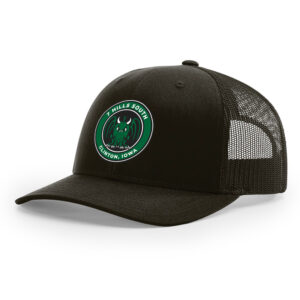 7 Hills Brewing Richardson Pro Crown Mesh Back solid color Adjustable back cap Solid-Coffee (patch)