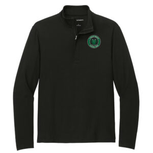 7 Hills Brewing Port Authority Fairway Stretch 1/4-Zip-Deep Black (patch)