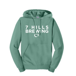 7 Hills Brewing JERZEES Nublend Hooded Sweatshirt Unisex-Sage