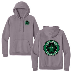 7 Hills Brewing District Cloud Fleece Hoodie Unisex-Smoky Amethyst