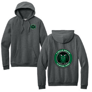 7 Hills Brewing District Cloud Fleece Hoodie Unisex- Heathered Charcoal