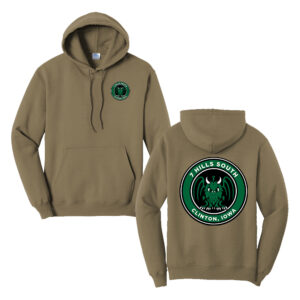 7 Hills Brewing Unisex Classic Core weight Cozy Pullover Hooded Sweatshirt-Coyote Brown