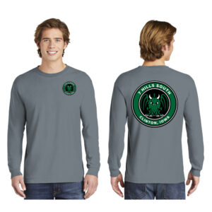 7 Hills Brewing Unisex Comfort Colors Heavyweight Ring Spun Long Sleeve Tee-Granite