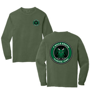 7 Hills Brewing Unisex Comfort Colors Heavyweight Ring Spun Long Sleeve Tee-Hemp