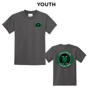 7 Hills Brewing Youth Short Sleeve Tee-Charcoal