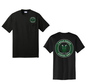 7 Hills Brewing Unisex Core Blend Pocket Tee-Black