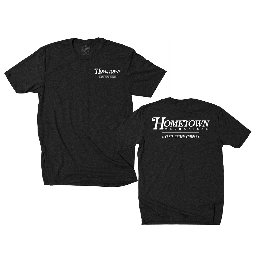 Hometown Unisex Premium Triblend Short Sleeve Tee-Black