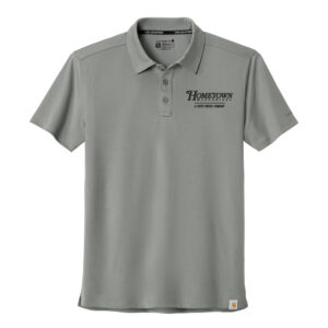 Hometown Carhartt Force Sun Defender Polo Men-Asphalt Grey