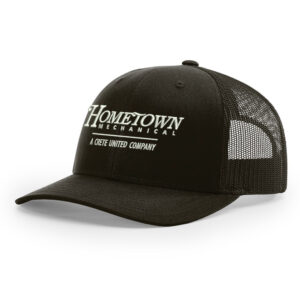 Hometown Richardson Pro Crown Mesh Back solid color Adjustable back cap-Coffee