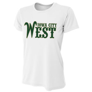 West Baseball A4 Women’s Cooling Performance Crew-White