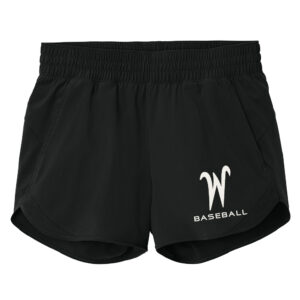 West Baseball Sport-Tek Women’s Repeat Swift Short-Black