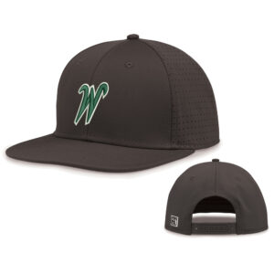 West Baseball The Game Perforated GameChanger Snapback Cap-Graphite
