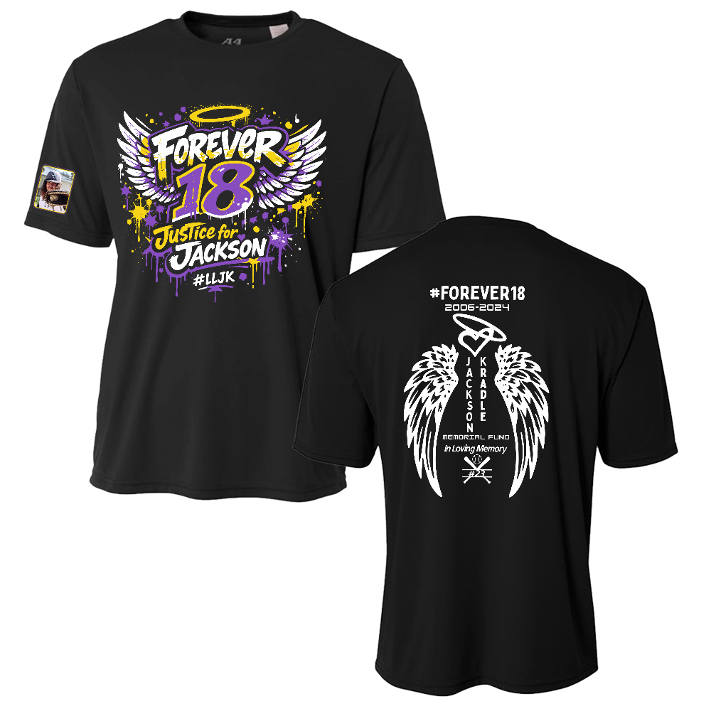 Jackson Adult Cooling Performance Tshirt -Black