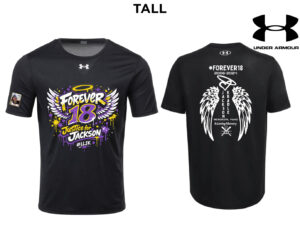 Jackson Under Armour short sleeve Men’s Team Tech Tee TALL-Black