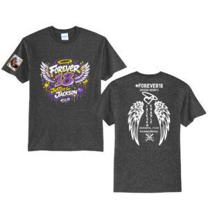 Jackson Unisex Short Sleeve Tee-Dark Heather Grey