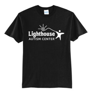 Lighthouse Autism Center Unisex Short Sleeve Tee-Black