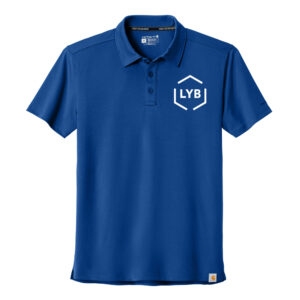 LYB Carhartt Force Men Sun Defender Polo-Royal Glass Blue