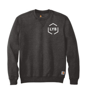LYB Men Carhartt Midweight Crewneck Sweatshirt-Carbon Heather