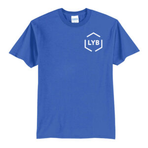 LYB Unisex Short Sleeve Tee-Royal