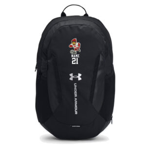 Maquoketa Soccer Under Armour Hustle 6.0 Team Backpack – BLACK