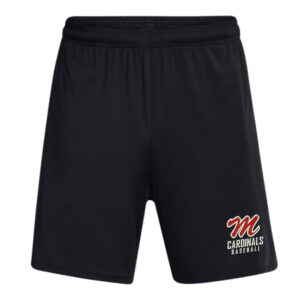 Maq Baseball Under Armour Men’s UA Tech Vent 7″ pocketed Shorts-Black