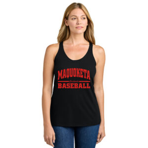 Maq Baseball Next Level Women’s Triblend Racerback Tank