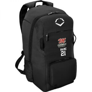 Maq Baseball Fall Evoshield STANDOUT Backpack – baseball bag-Black